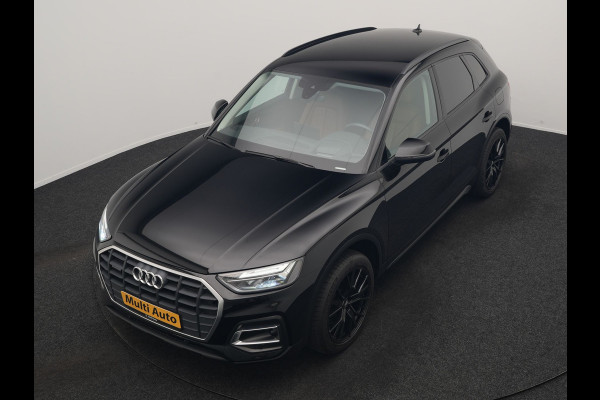 Audi Q5 50 TFSI e Advanced edition PHEV 300pk Dealer O.H | Trekhaak Af Fabriek | Head Up | Apple Carplay | Lederen Sportstoelen Verwarmd | Cruise Control | Virtual | Navigatie | DAB | 19"L.M | Plug In Hybrid |
