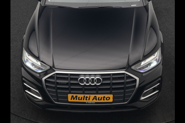 Audi Q5 50 TFSI e Advanced edition PHEV 300pk Dealer O.H | Trekhaak Af Fabriek | Head Up | Apple Carplay | Lederen Sportstoelen Verwarmd | Cruise Control | Virtual | Navigatie | DAB | 19"L.M | Plug In Hybrid |