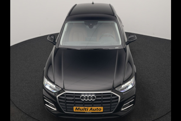 Audi Q5 50 TFSI e Advanced edition PHEV 300pk Dealer O.H | Trekhaak Af Fabriek | Head Up | Apple Carplay | Lederen Sportstoelen Verwarmd | Cruise Control | Virtual | Navigatie | DAB | 19"L.M | Plug In Hybrid |
