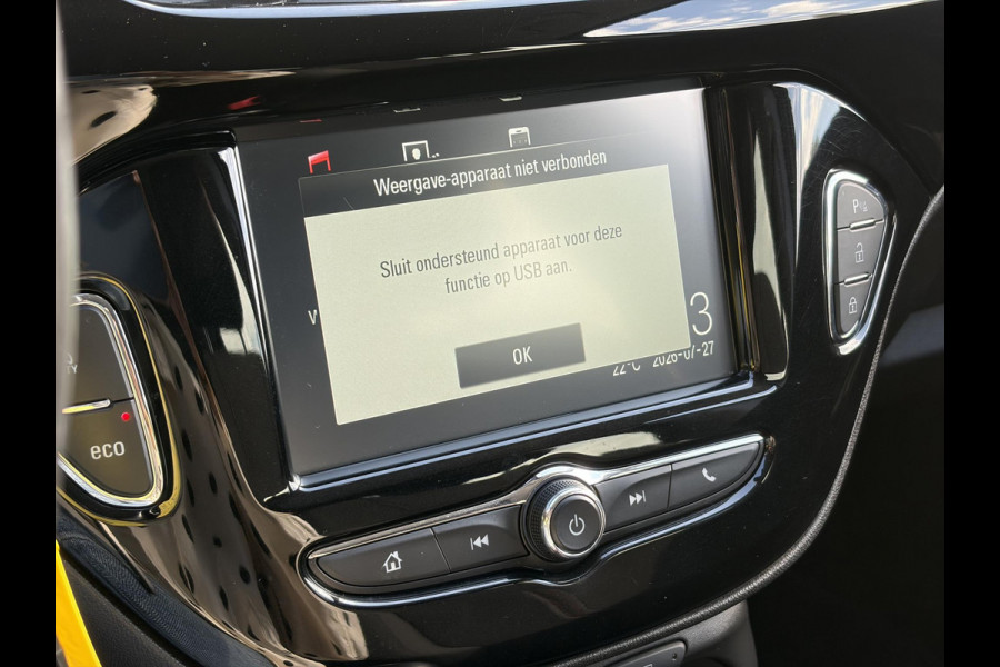 Opel Corsa 1.4 Black Edition Navi,Carplay,Airco,Cruise,Pdc,Weinig km,90pk,5 Deurs,Lm velgen,N.A.P,Zeer Zuinig,Apk tot 08-2027