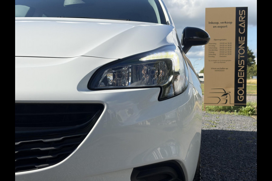 Opel Corsa 1.4 Black Edition Navi,Carplay,Airco,Cruise,Pdc,Weinig km,90pk,5 Deurs,Lm velgen,N.A.P,Zeer Zuinig,Apk tot 08-2027