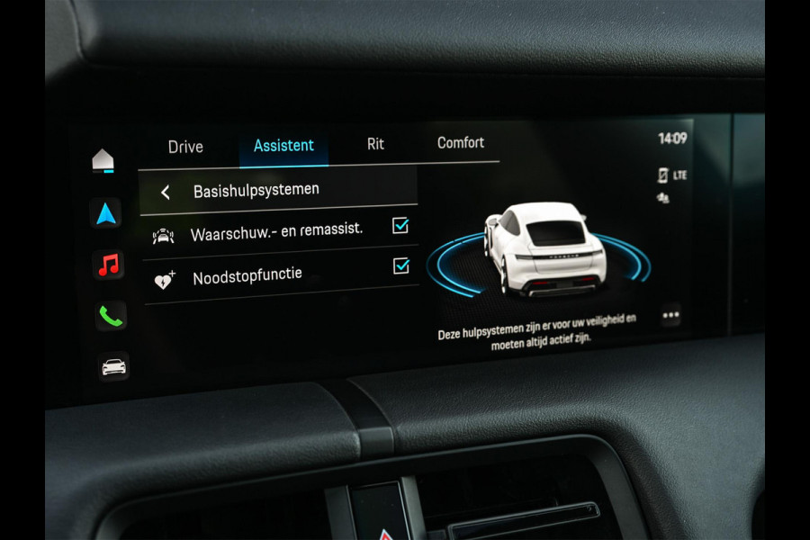 Porsche Taycan Performance 84 kWh | NL Auto | Panoramadak | 360 Camera | Bose | Memory Seats | Stoel + Stuurverwarming | Ambiance Interieur |