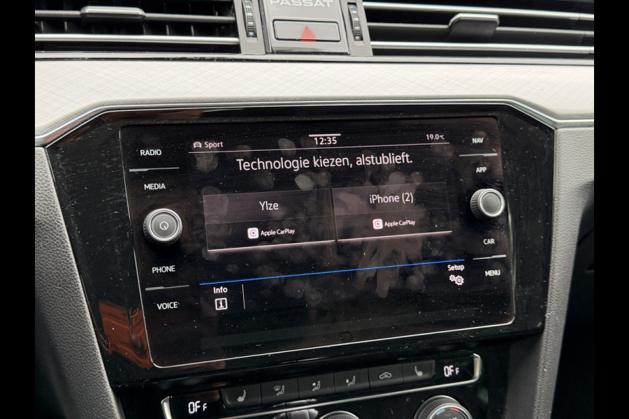 Volkswagen Passat Variant BWJ 2021 | 1.4TSI 218PK PHEV GTE Business AUTOMAAT | LEDER/ALCANTARA | CLIMA | NAVI | SPORTSTOELEN | CAMERA A | STOELVERW | 17'' LMV |