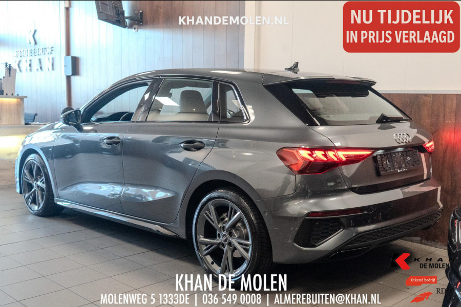 Audi A3 Sportback 30 TFSI S-Line 3x S-line|Cruise|Digital Dashboard