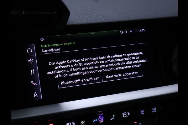 Audi A3 Limousine 35 TFSI Pro Line [APPLE CARPLAY, ANDROID, LED, CRUISE CONTROL, DRAADLOZE OPLADER, PDC V+A, CLIMATE, RIJSTROOKASSISTENT, MULTIFUNCTIONEEL STUUR, NIEUWSTAAT]
