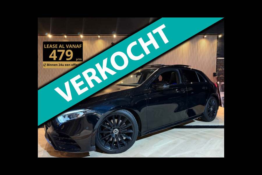 Mercedes-Benz A-Klasse 220 AMG | Sfeerverlichting | Pano | Night-pakket