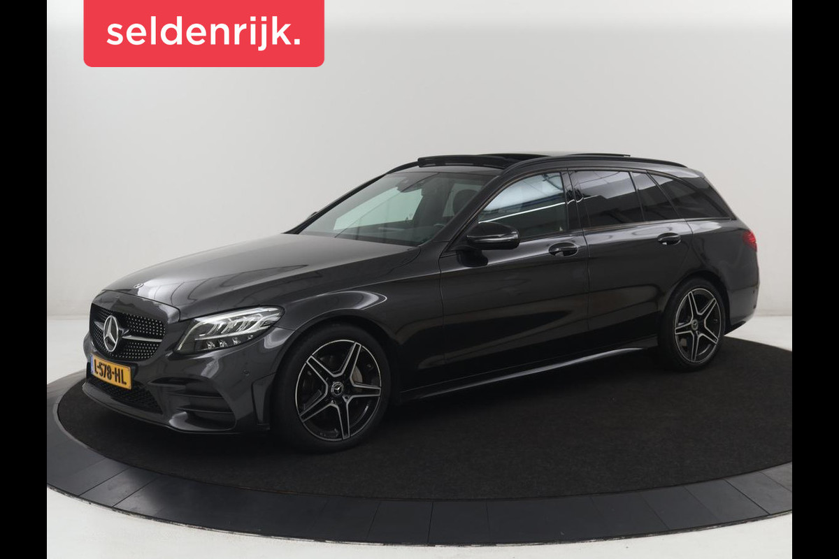 Mercedes-Benz C-Klasse Estate 180 Business Solution AMG | Panoramadak | Trekhaak | Leder/alcantara | Stoelverwarming | Virtual dashboard | Camera | Park assist | Carplay | Full LED
