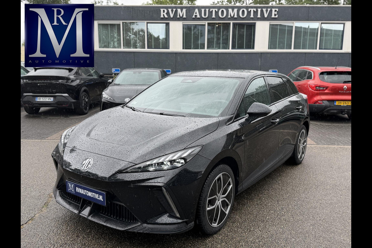 MG Mg4 electric Luxury 64 kWh | 360 CAMERA| 7 JAAR MG GARANTIE T/M 07-2031| ELEK. STOEL| DODE HOEK SENSOR| STOEL + STUURVERWARMING| ADAPTIVE CRUISE CONTROL |