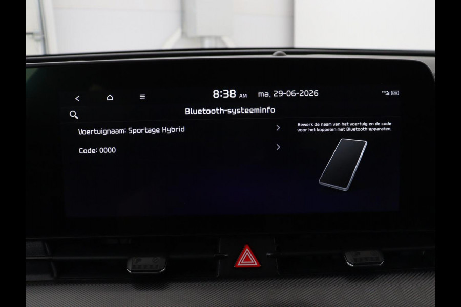 Kia Sportage 1.6 T-GDi Hybrid GT-Line | Panoramadak | Trekhaak | Leder/Alcantara | Stoel & stuurverwarming | Adaptive cruise | Matrix LED | Camera | Carplay | Keyless | Achterbankverwarming