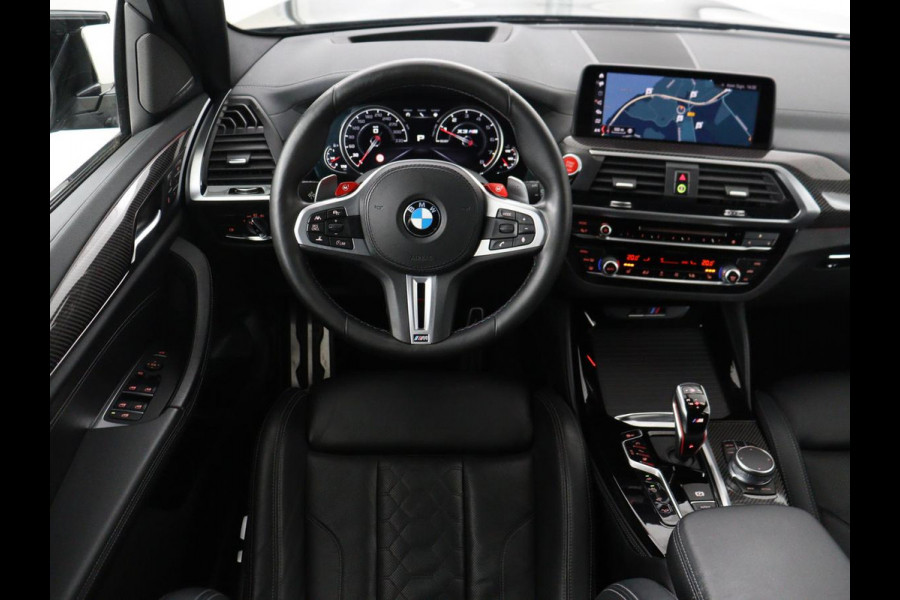 BMW X3 M Competition 510PK | Panoramadak | Head-Up | 360 Camera | Adaptive cruise | Leder | Achterbankverwarming | Carplay | Trekhaak | Sfeerverlichting | Harman/Kardon | Navigatie | Keyless | M Sportstoelen | 21'' velgen | Adaptief LED