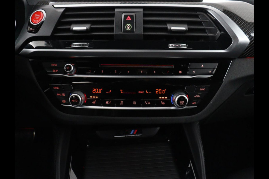 BMW X3 M Competition 510PK | Panoramadak | Head-Up | 360 Camera | Adaptive cruise | Leder | Achterbankverwarming | Carplay | Trekhaak | Sfeerverlichting | Harman/Kardon | Navigatie | Keyless | M Sportstoelen | 21'' velgen | Adaptief LED