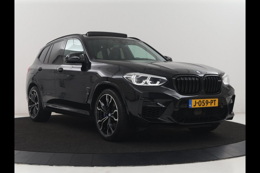 BMW X3 M Competition 510PK | Panoramadak | Head-Up | 360 Camera | Adaptive cruise | Leder | Achterbankverwarming | Carplay | Trekhaak | Sfeerverlichting | Harman/Kardon | Navigatie | Keyless | M Sportstoelen | 21'' velgen | Adaptief LED