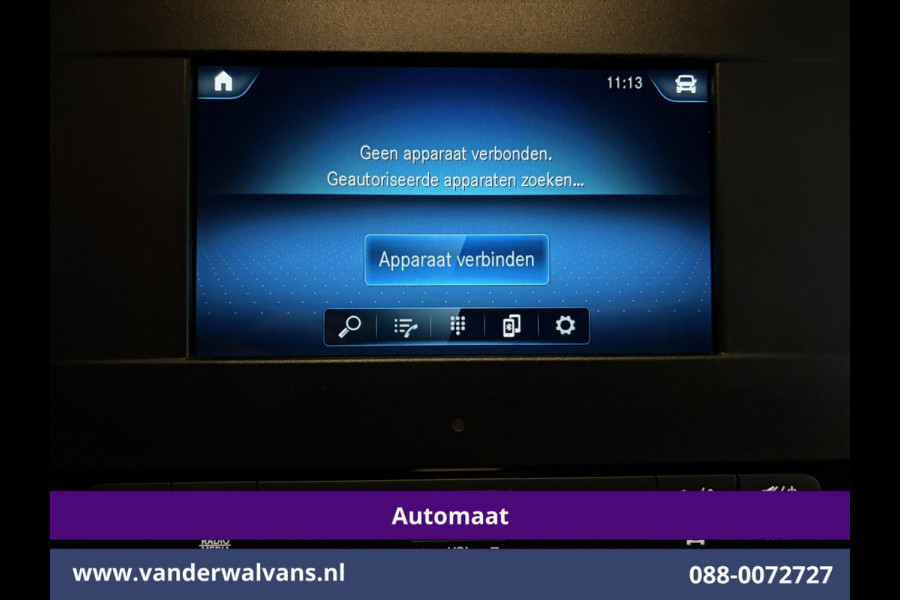 Mercedes-Benz Sprinter 315 CDI 150pk 9G-Tronic Automaat L2H2 Euro6 Airco | Camera | Apple Carplay | Cruisecontrol Android Auto, Chauffeursstoel, Stoelverwarming, Parkeersensoren, Bijrijdersbank