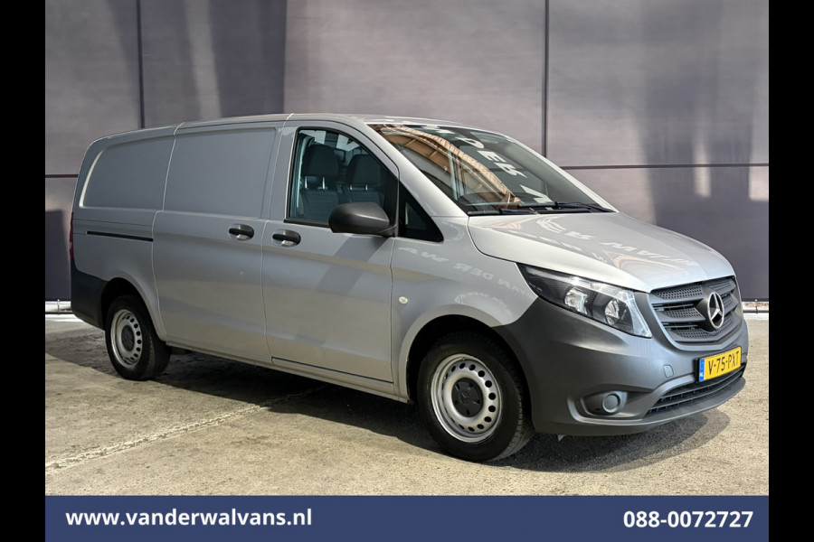 Mercedes-Benz Vito 116 CDI 164pk L2H1 Euro6 Airco | Camera | Navigatie | Cruisecontrol | Stoelverwarming Bijrijdersbank, Achterklep