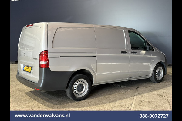 Mercedes-Benz Vito 116 CDI 164pk L2H1 Euro6 Airco | Camera | Navigatie | Cruisecontrol | Stoelverwarming Bijrijdersbank, Achterklep