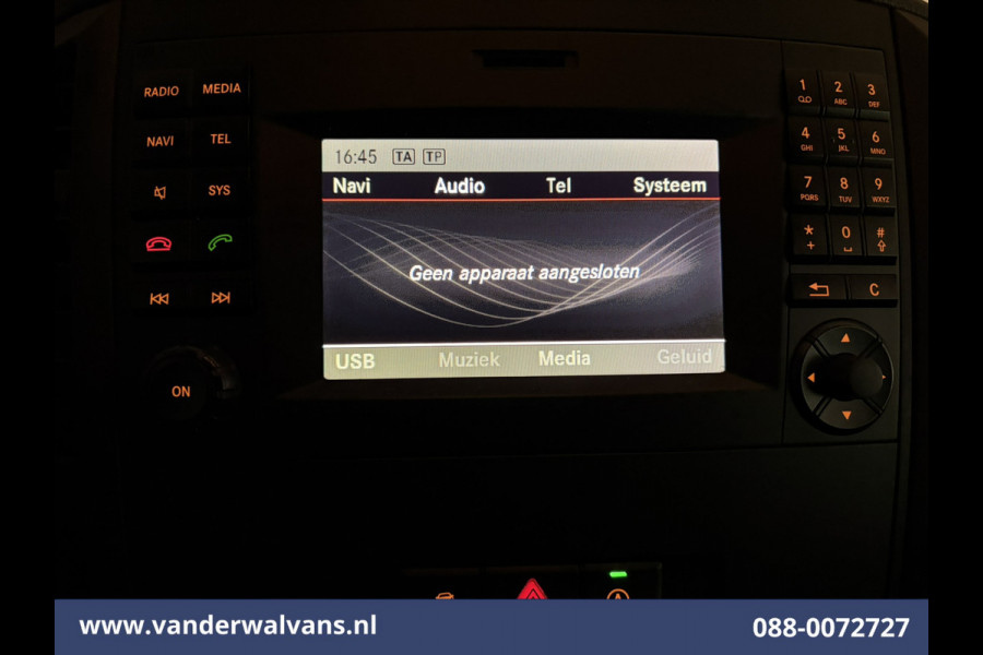 Mercedes-Benz Vito 116 CDI 164pk L2H1 Euro6 Airco | Camera | Navigatie | Cruisecontrol | Stoelverwarming Bijrijdersbank, Achterklep
