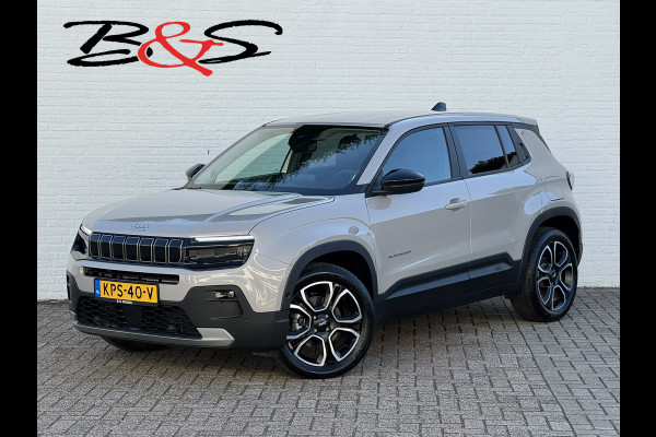 Jeep Avenger Summit 54 kWh Clima Camera Cruise Carplay PDC voor en achter Half Leder
