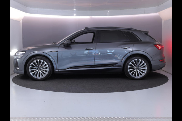 Audi e-tron 55 quattro S edition 95 kWh 408 pk | SOH 95,17% | Navigatie | Panoramadak | Parkeersensoren | Rondomzicht camera | B&O Soundsystem | Head-up display | Lederen bekleding | S-Line |