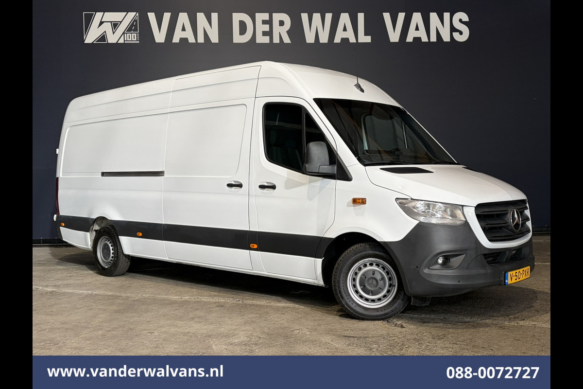 Mercedes-Benz Sprinter 316 CDI 164pk L3H2 Euro6 Airco | Camera | Navigatie | Apple Carplay | Chauffeursstoel Cruisecontrol, Android Auto, Stoelverwarming, 270Graden Achterdeuren, Parkeersensoren, Bijrijdersbank