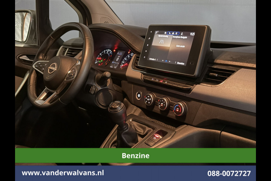 Nissan Townstar 1.3 TCe 131pk Benzine L1H1 Euro6 Airco | Camera | LED | Apple Carplay | Cruisecontrol Android Auto, Parkeersensoren, Elektrische inklapbare spiegels, 1500kg trekvermogen