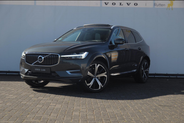 Volvo XC60 T6 350PK Automaat Recharge Inscription / Trekhaak / 360 camera / Leder dashboard  / Head-up display / Harman Kardon audio/ BLIS/ Elektrischbedienbare stoelen met geheugen / Panoramadak/ Adaptive cruise control/ Pilot assist/ Apple Carplay/ Android auto/