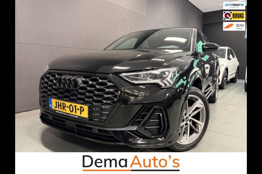 Audi Q3 Sportback 45 TFSI e 2X S-LINE BLACK-LINE 19'' SOH-TEST/V-COCKPIT/NAVI/DAB/LED/ECC/PDC/CRUISE/KEYLESS///
