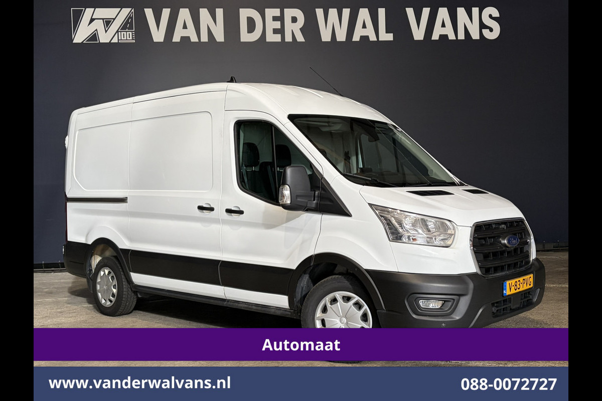 Ford Transit 2.0 TDCI 130pk Automaat L2H2 Euro6 Airco | Camera | Navigatie | Apple Carplay | Cruisecontrol Android Auto, Verwarmde voorruit, Parkeersensoren, Bijrijdersbank