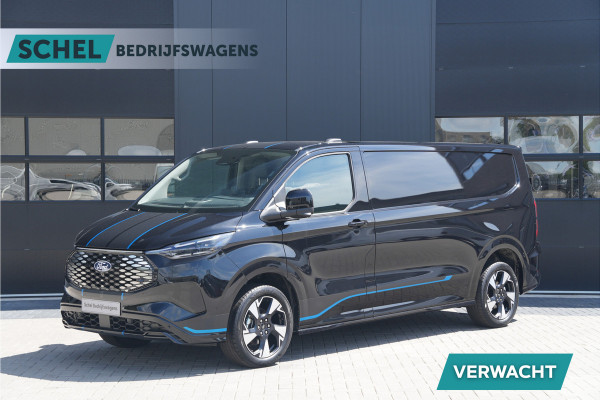 Ford E-Transit Custom 340 L2H1 Sport 71 kWh 218pk - ACC - DDS LED - Pro Power - Verwarmd stuurwiel - Navi - 360 Camera - Rijklaar