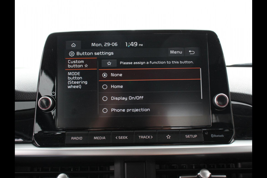 Kia Picanto 1.0 DPi DynamicLine Navigatie Apple Carplay/Android Auto Camera Crusie Control Lichtmetalen velgen Airco