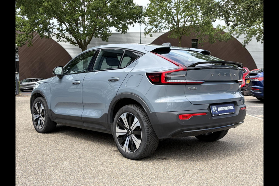 Volvo C40 Recharge Ultimate 69 kWh SOH 96% | ELEKTRISCHE TREKHAAK|  MEMORY STOEL| HARMAN KARDON| PANORAMADAK| ELEK. ACHTERKLEP| 360 CAMERA| SUPER COMPLEET| RIJKLAAR GELEVERD!|