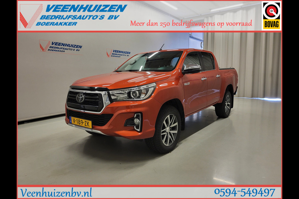 Toyota Hilux 2.4D Pick-up Automaat Euro 6!