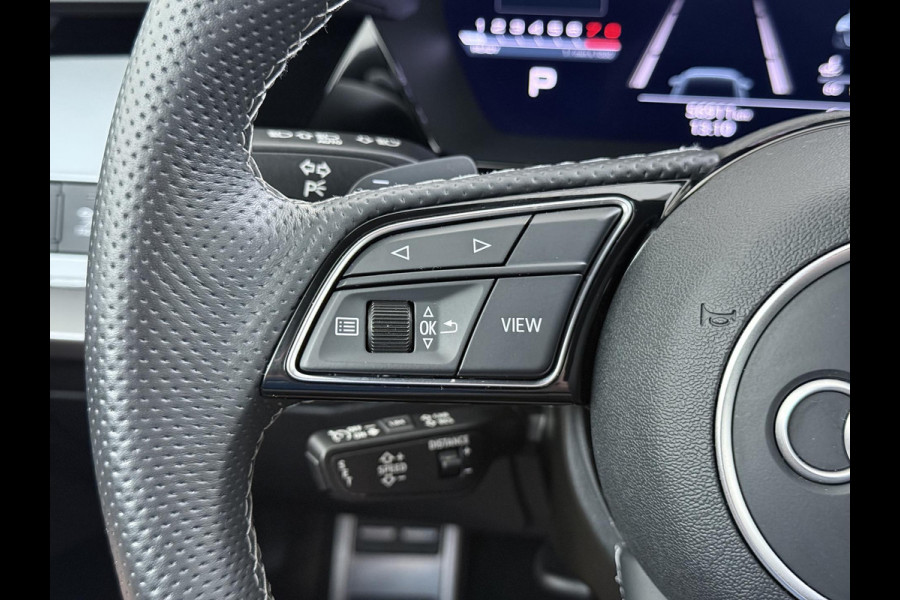 Audi A3 Sportback 35 TFSI S edition 150PK | 3X S-LINE IN & EXTERIEUR + ONDERSTEL | MILD-HYBRIDE  | NAVI + CARPLAY | STOELVERWARMING | CAMERA | ALL SEASON BANDEN | FULL LED | RIJKLAAR MET 12 MND BOVAG GARANTIE |