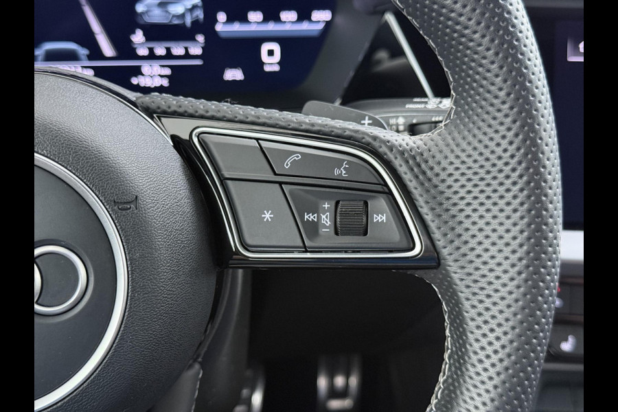 Audi A3 Sportback 35 TFSI S edition 150PK | 3X S-LINE IN & EXTERIEUR + ONDERSTEL | MILD-HYBRIDE  | NAVI + CARPLAY | STOELVERWARMING | CAMERA | ALL SEASON BANDEN | FULL LED | RIJKLAAR MET 12 MND BOVAG GARANTIE |