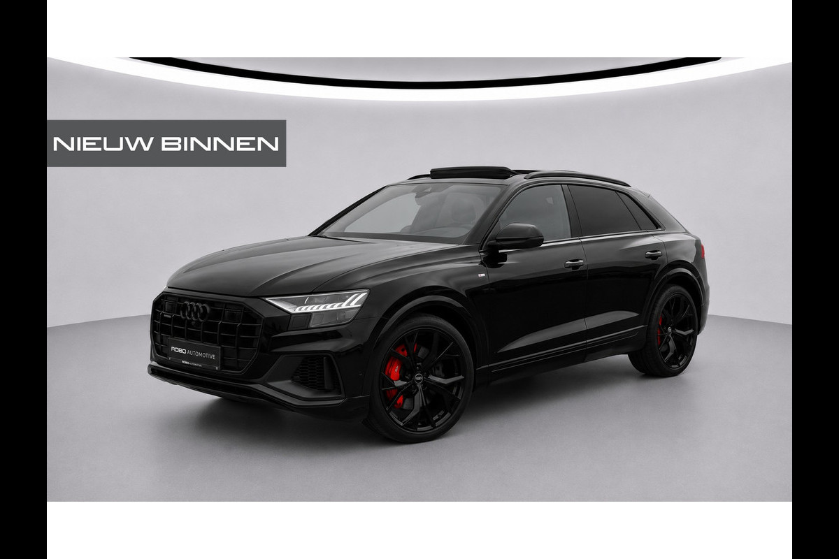 Audi Q8 60 TFSI e quattro Pro Line S Competition | RS Seats | Panoramadak | Stoelventilatie | Stoelverwarming | Stuurverwarming | Massage | Memory Seat | 360 Camera | Luchtvering | Adaptive Cruise Control | Keyless | LED Matrix |