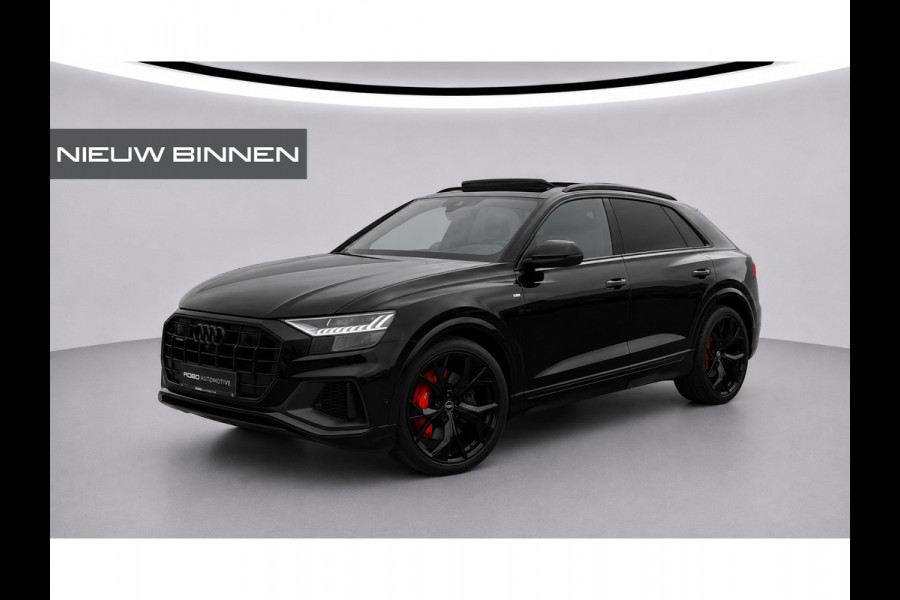 Audi Q8 60 TFSI e quattro Pro Line S Competition | RS Seats | Panoramadak | Stoelventilatie | Stoelverwarming | Stuurverwarming | Massage | Memory Seat | 360 Camera | Luchtvering | Adaptive Cruise Control | Keyless | LED Matrix |