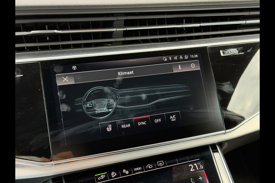 Audi Q8 60 TFSI e quattro Pro Line S Competition | RS Seats | Panoramadak | Stoelventilatie | Stoelverwarming | Stuurverwarming | Massage | Memory Seat | 360 Camera | Luchtvering | Adaptive Cruise Control | Keyless | LED Matrix |