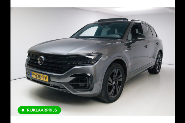 Volkswagen Touareg 3.0 TSi 4MOTION R-line 462 PK | Panoramadak | Luchtvering | Leer | Travel Assist | El.verstelbare stoel met geheugen, Wegklapbare trekhaak, Stoel- stuurverwarming, Keyless, Sfeerverlichting