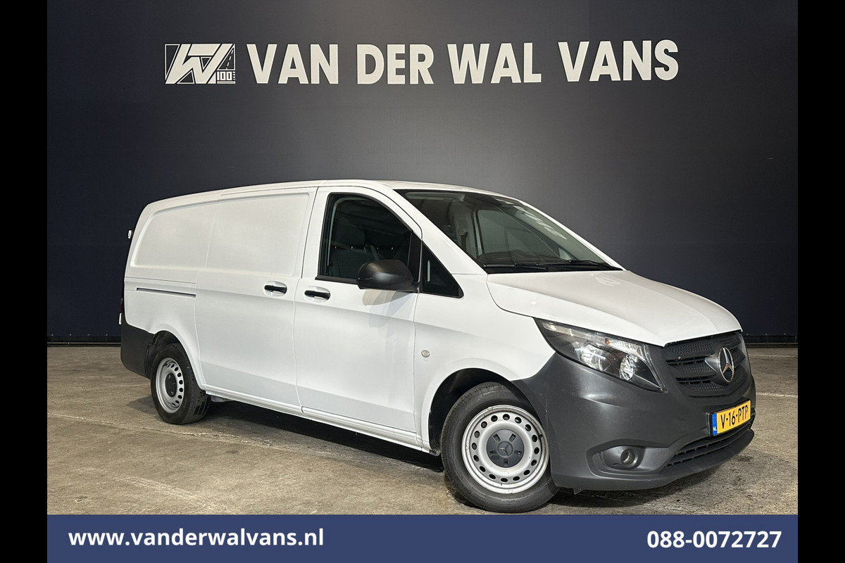 Mercedes-Benz Vito 116 CDI 164pk L2H1 Euro6 Airco | Camera | Apple Carplay | Cruisecontrol Android Auto, Bijrijdersbank