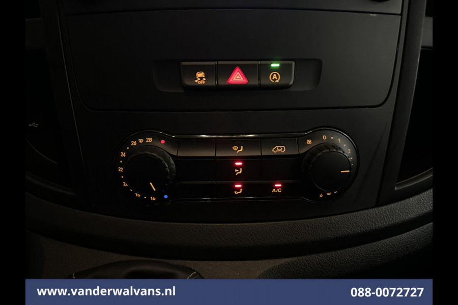 Mercedes-Benz Vito 116 CDI 164pk L2H1 Euro6 Airco | Camera | Apple Carplay | Cruisecontrol Android Auto, Bijrijdersbank
