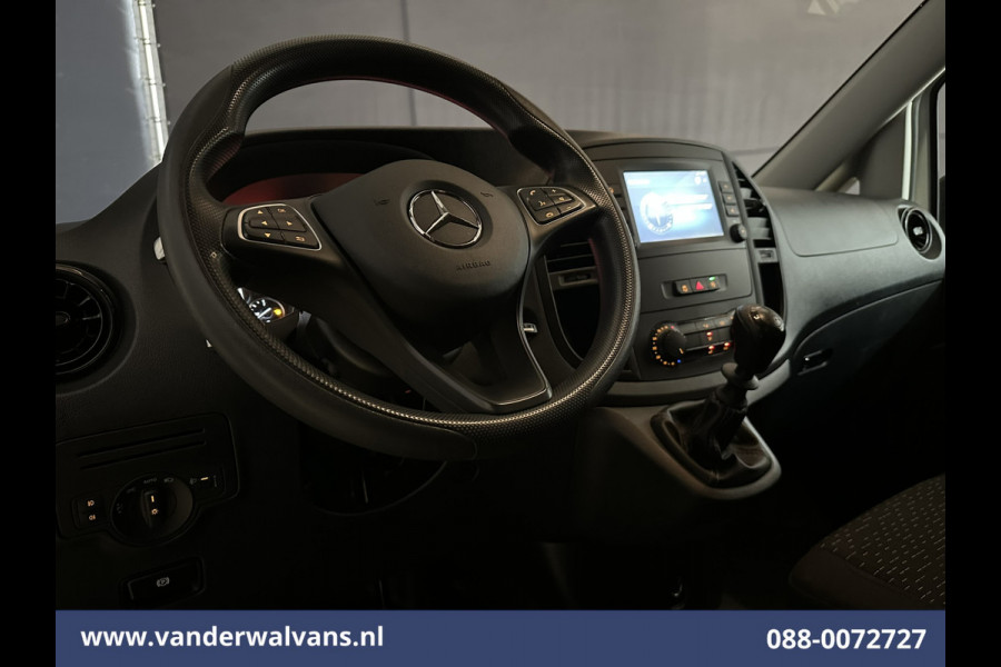 Mercedes-Benz Vito 116 CDI 164pk L2H1 Euro6 Airco | Camera | Apple Carplay | Cruisecontrol Android Auto, Bijrijdersbank