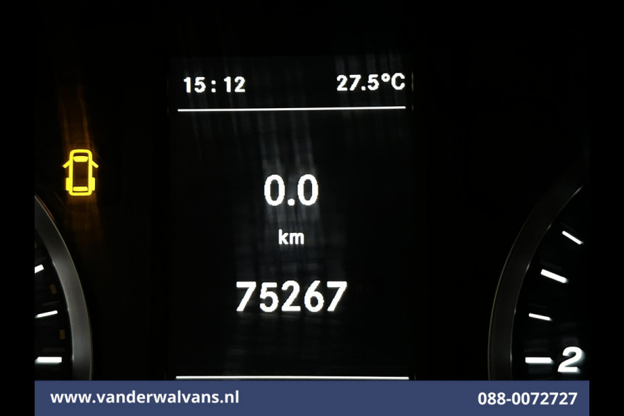 Mercedes-Benz Vito 116 CDI 164pk L2H1 Euro6 Airco | Camera | Apple Carplay | Cruisecontrol Android Auto, Bijrijdersbank