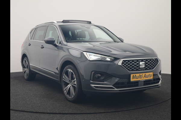 Seat Tarraco 1.4 TSI e-Hybrid Xcellence PHEV 245pk Dealer O.H. | Panodak | Adaptive Cruise | 360 Camera | Sfeerverlichting | Voorstoelen Verwarmd | Keyless | Blis | Apple Carplay | Navigatie | DAB | Plug In Hybrid |