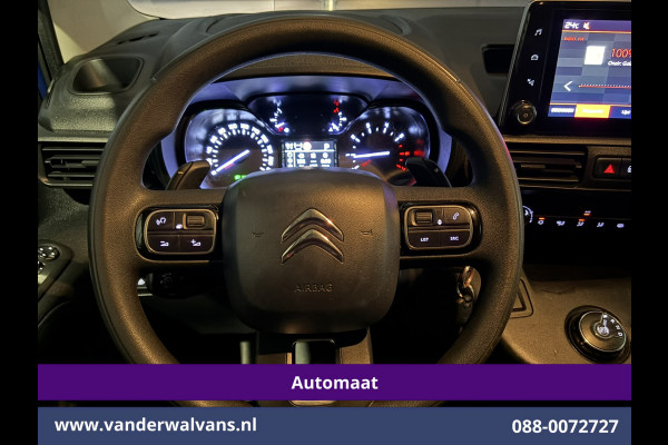 Citroën Berlingo 1.5 BlueHDI 131pk L1H1 Automaat Euro6 Airco | Camera | LM velgen | Apple Carplay Trekhaak, Cruisecontrol, Android Auto, Pushbar, Parkeersensoren