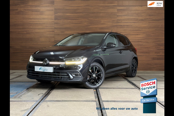 Volkswagen Polo 1.0 TSI Style | Black Edition | IQ.Light Drive | ACC | Digital Cockpit | Stoelverwarming | Clima | Licht + Zicht |