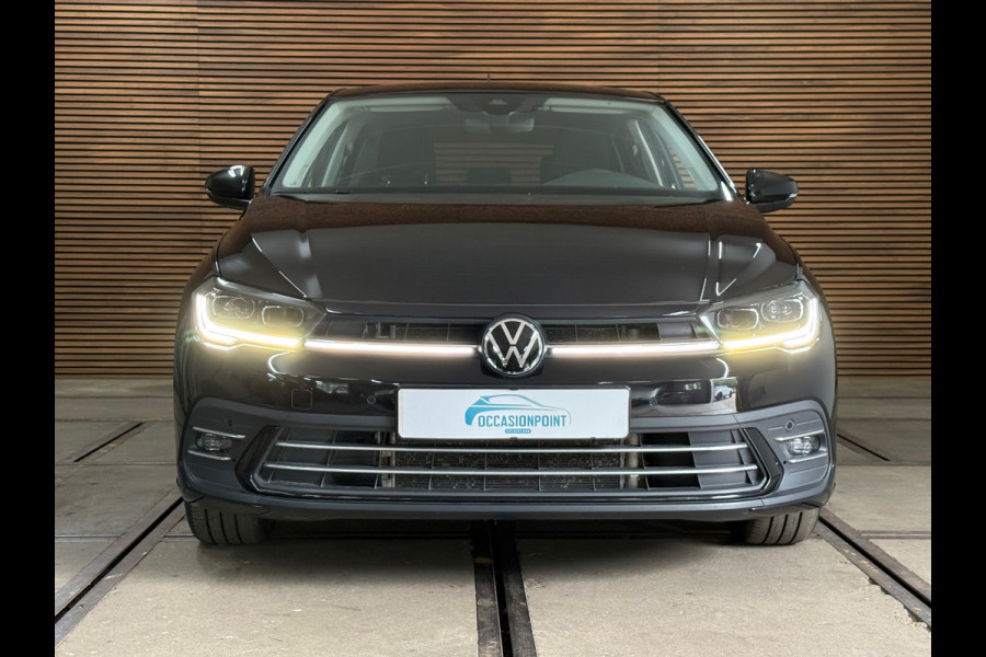 Volkswagen Polo 1.0 TSI Style | Black Edition | IQ.Light Drive | ACC | Digital Cockpit | Stoelverwarming | Clima | Licht + Zicht |