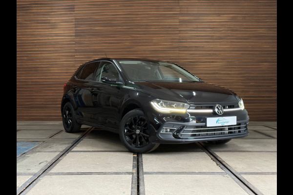 Volkswagen Polo 1.0 TSI Style | Black Edition | IQ.Light Drive | ACC | Digital Cockpit | Stoelverwarming | Clima | Licht + Zicht |