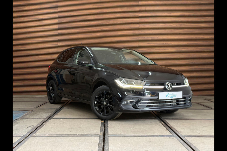 Volkswagen Polo 1.0 TSI Style | Black Edition | IQ.Light Drive | ACC | Digital Cockpit | Stoelverwarming | Clima | Licht + Zicht |