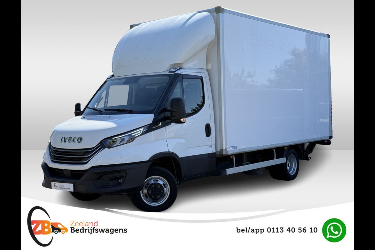Iveco Daily 35C18H 3.0 Bakwagen met laadklep | Zijdeur | Trekhaak | Dubbel lucht | Navi | Cruisec. | LED
