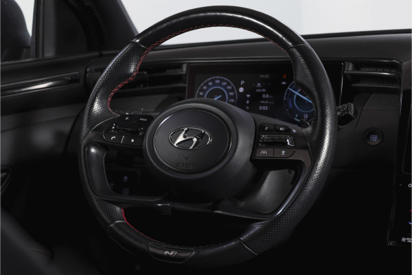 Hyundai Tucson 1.6 T-GDI HEV N Line Sky Orig. NL | S/K-Panodak | Adapt. Cruise | Stoel-+Stuurverw. | PDC | 360 Camera | NAV+App. Connect | ECC | Afn. Trekhaak | LM 19" |