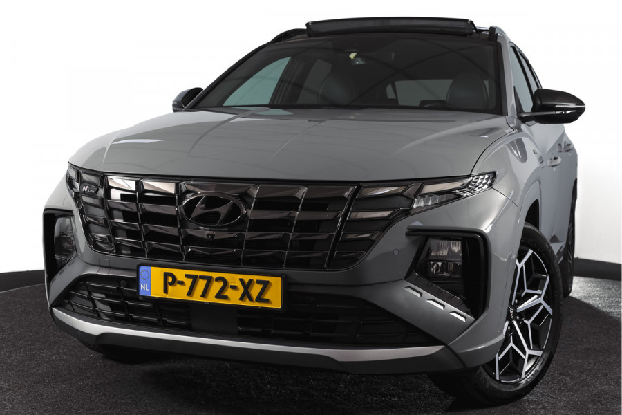 Hyundai Tucson 1.6 T-GDI HEV N Line Sky Orig. NL | S/K-Panodak | Adapt. Cruise | Stoel-+Stuurverw. | PDC | 360 Camera | NAV+App. Connect | ECC | Afn. Trekhaak | LM 19" |